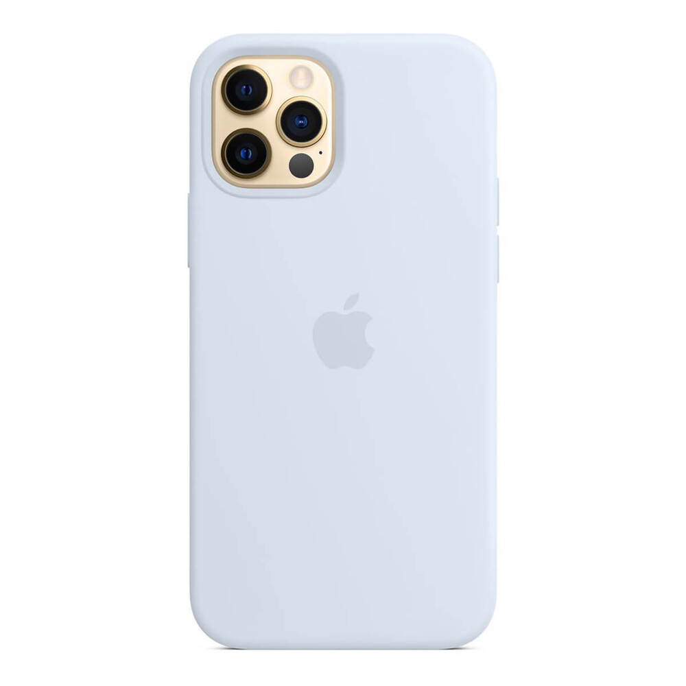 Apple iPhone 12 Pro Max Silicone Case with MagSafe - Cloud Blue (MKTY3) Copy - ITMag