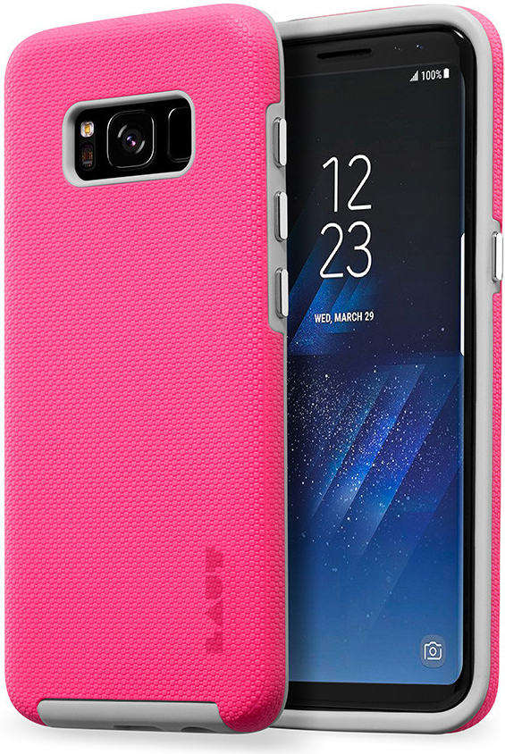 Ультра прочный чехол LAUT для Samsung Galaxy S8 G950 - Розовый (LAUT_S8_SH_P) - ITMag