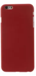 Прорезиненный чехол EGGO для iPhone 6 Plus/6S Plus - Red