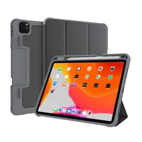 Mutural YAXING Case iPad 12,9 Pro (2022 / 2021), Black - ITMag