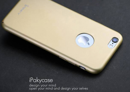 Чехол iPaky Metal Plating Series для Apple iPhone 6/6s (4.7") (Золотой) - ITMag