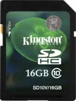 Kingston 16 GB SDHC Class 10 SD10V/16GB