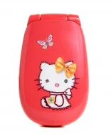Телефон-раскладушка Hello Kitty Red