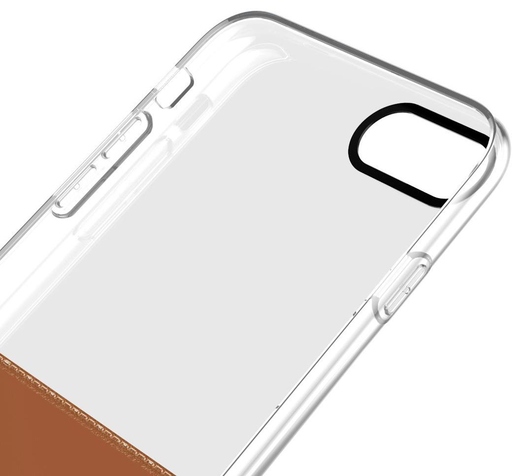 Чехол Baseus Half to Half Case For iPhone7 Brown (WIAPIPH7-RY08) - ITMag