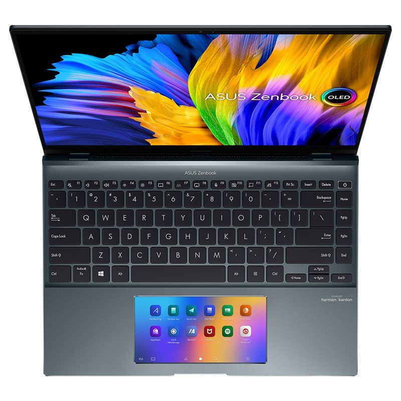 Купить Ноутбук ASUS ZenBook 14X OLED UX5400EG Pine Gray (UX5400EG-KN173) - ITMag