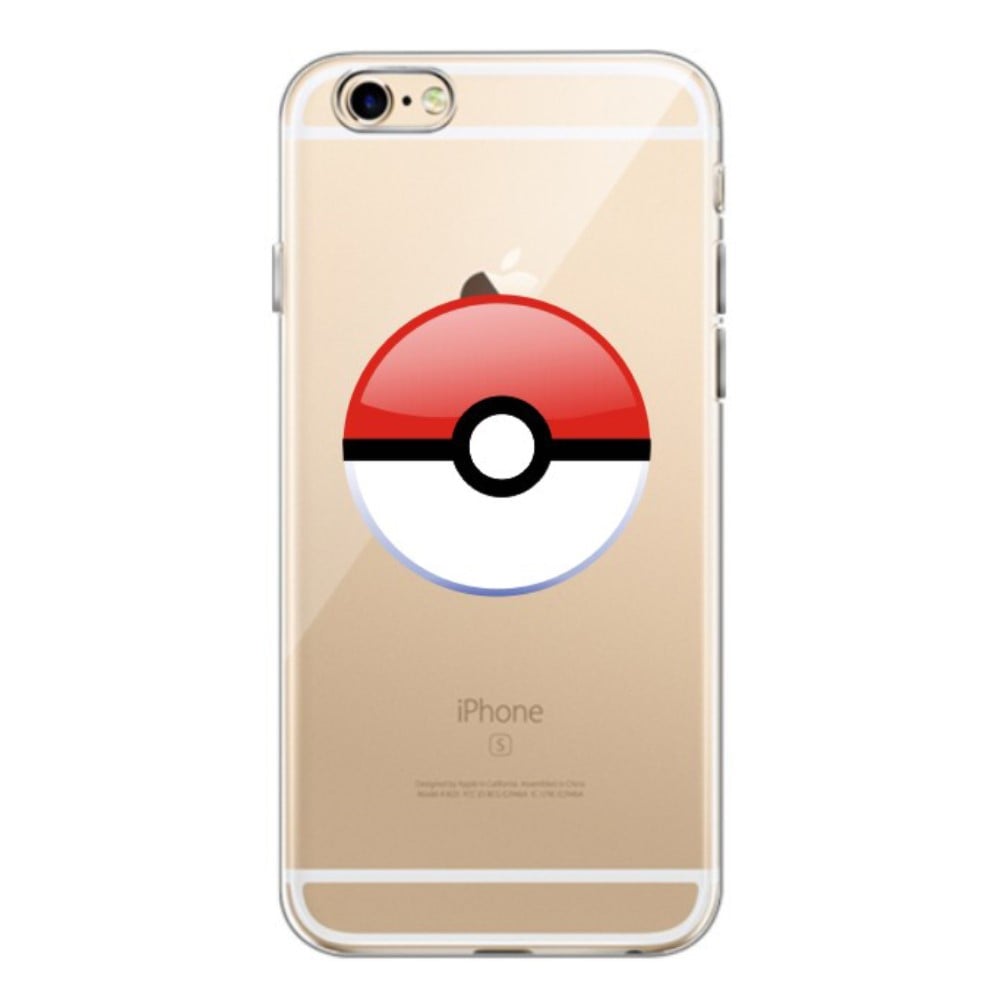 TPU чехол EGGO Pokemon Go Poke Ball для iPhone 6 Plus/6S Plus (Red) - ITMag
