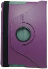 Кожаный чехол-книжка TTX (360 градусов) для Asus MeMO Pad HD 10 ME102A (Сиреневый)