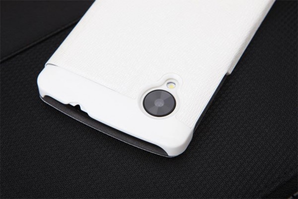 Кожаный чехол (книжка) Rock Excel Series для LG D820 Nexus 5 (Белый / White) - ITMag