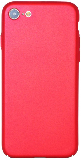 Пластиковая накладка soft-touch с защитой торцов Joyroom для Apple iPhone 7 (4.7") (Красный) - ITMag