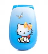 Телефон-раскладушка Hello Kitty Blue