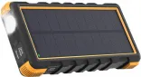RAVPower Solar Charger 25000mAh Power Bank Outdoor, Shock, Dust and Waterproof Orange/Black (RP-PB092)