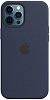 Apple iPhone 12 Pro Max Silicone Case with MagSafe - Deep Navy (MHLD3) Copy - ITMag