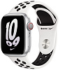 Apple Watch Nike Series 8 GPS 45mm Starlight Aluminum Case w. Summit White/Black Nike S. Band (MPH13) - ITMag
