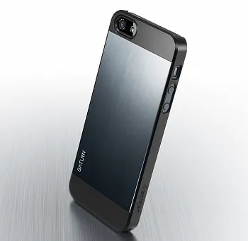 Чехол-накладка SGP Case Saturn Metal Slate for iPhone 5/5S (SGP10142) - ITMag