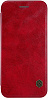 Кожаный чехол (книжка) Nillkin Qin Series для Apple iPhone 7 (4.7") (Красный) - ITMag