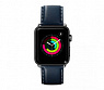 Кожаный ремешок для Apple Watch 38/40 mm LAUT OXFORD Blue (LAUT_AWL_OX_BL) - ITMag