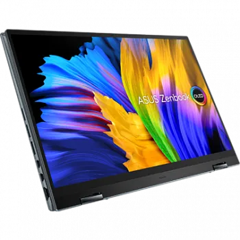 Купить Ноутбук ASUS ZenBook 14 Flip OLED UP5401EA Pine Gray (UP5401EA-KN094W) - ITMag