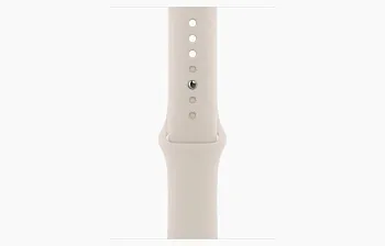 Apple Watch Series 9 GPS 41mm Starlight Aluminum Case w. Starlight Sport Band - S/M (MR8T3) - ITMag