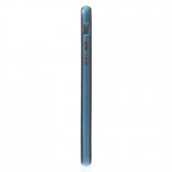 TPU бампер EGGO для iPhone 6/6S - Black / Baby Blue - ITMag
