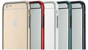 Бампер ROCK Duplex Slim Guard для Apple iPhone 6/6S (4.7") (Синий / Navy Blue) - ITMag