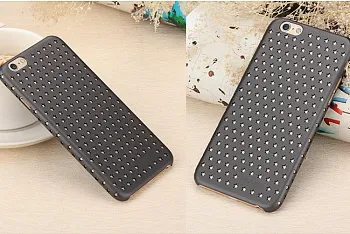 Чехол USAMS Starry Series for iPhone 6/6S Hollow Stars Plastic Hard Case - Black - ITMag