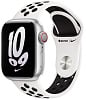 Apple Watch Nike Series 8 GPS 41mm Starlight Aluminum Case w. Summit White/Black Nike S. Band (MPGK3) - ITMag
