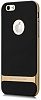 TPU+PC чехол Rock Royce Series для Apple iPhone 6 Plus/6S Plus (5.5") (Черный / Золотой) - ITMag