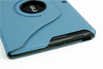 Кожаный чехол-книжка TTX (360 градусов) для Asus MeMO Pad HD 10 ME102A (Голубой) - ITMag
