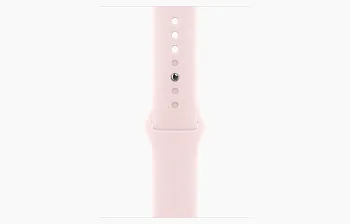 Apple Watch Series 9 GPS 41mm Pink Aluminum Case w. Light Pink S. Band - S/M (MR933) - ITMag
