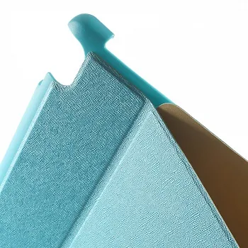 Чехол EGGO Tri-fold Stand Pattern Leather Case for Lenovo IdeaTab A7600 (Бирюзовый) - ITMag