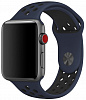 Ремешок Apple Watch Sport Nike+ 42 mm/44 mm (midnight blue/black) - ITMag