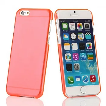 Пластиковая накладка EGGO для iPhone 6/6S - Orange - ITMag