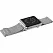 Ремінець для Apple Watch 42/44 mm LAUT STEEL LOOP Silver (LAUT_AWL_ST_SL) - ITMag