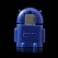 OTG-перехідник EGGO microUSB-USB Синій - ITMag