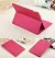 Чехол USAMS Geek Series for iPad Air 2 Magnetic Stand Smart Leather Cover - Rose - ITMag