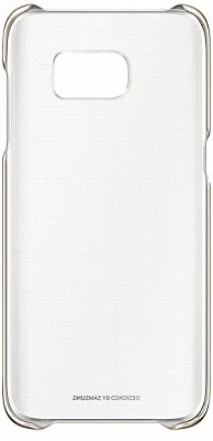 Samsung Clear Cover Galaxy S7 Edge Gold (EF-QG935CFEGRU) - ITMag