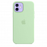 Apple iPhone 12 Pro Max Silicone Case with MagSafe - Pistachio (MK053) Copy - ITMag