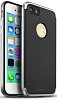 Чехол iPaky TPU+PC для Apple iPhone 7 (4.7") (Черный / Серебряный) - ITMag