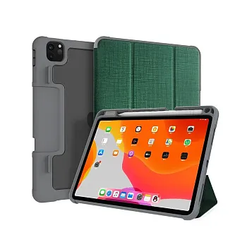 Mutural YAXING Case iPad 12,9 Pro (2022 / 2021), Dark Green - ITMag