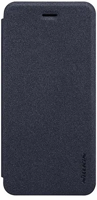 Кожаный чехол (книжка) Nillkin Sparkle Series для Apple iPhone 7 (4.7") (Черный) - ITMag