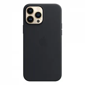 Apple iPhone 13 Pro Max Leather Case with MagSafe - Midnight (MM1R3) Copy - ITMag