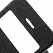 Ультратонкий чохол EGGO з віконцем для iPhone 5/5S Black - ITMag