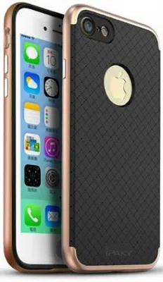 Чехол iPaky TPU+PC для Apple iPhone 7 (4.7") (Черный / Rose Gold) - ITMag