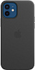 Apple iPhone 12 | 12 Pro Leather Case with MagSafe - Black (MHKG3) Copy - ITMag