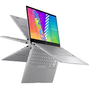 Купить Ноутбук ASUS VivoBook Go 14 Flip TP1401KA Cool Silver (TP1401KA-BZ066; 90NB0W43-M001W0) - ITMag