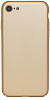 Пластиковая накладка soft-touch с защитой торцов Joyroom для Apple iPhone 7 (4.7") (Золотой) - ITMag