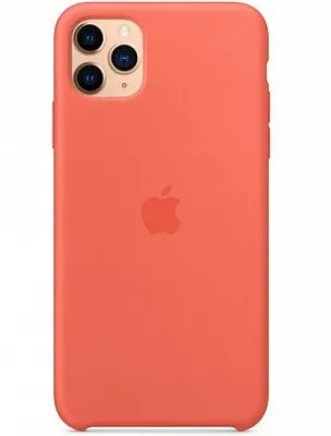 Apple iPhone 11 Pro Max Silicone Case - Clementine/Orange (MX022) Copy - ITMag