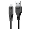 Кабель Acefast C3-09 Micro USB 2.4A (1.2m) (black) - ITMag