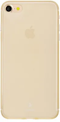 Чехол Baseus Slim Case For iphone7 Transparent Gold (WIAPIPH7-CT0V) - ITMag